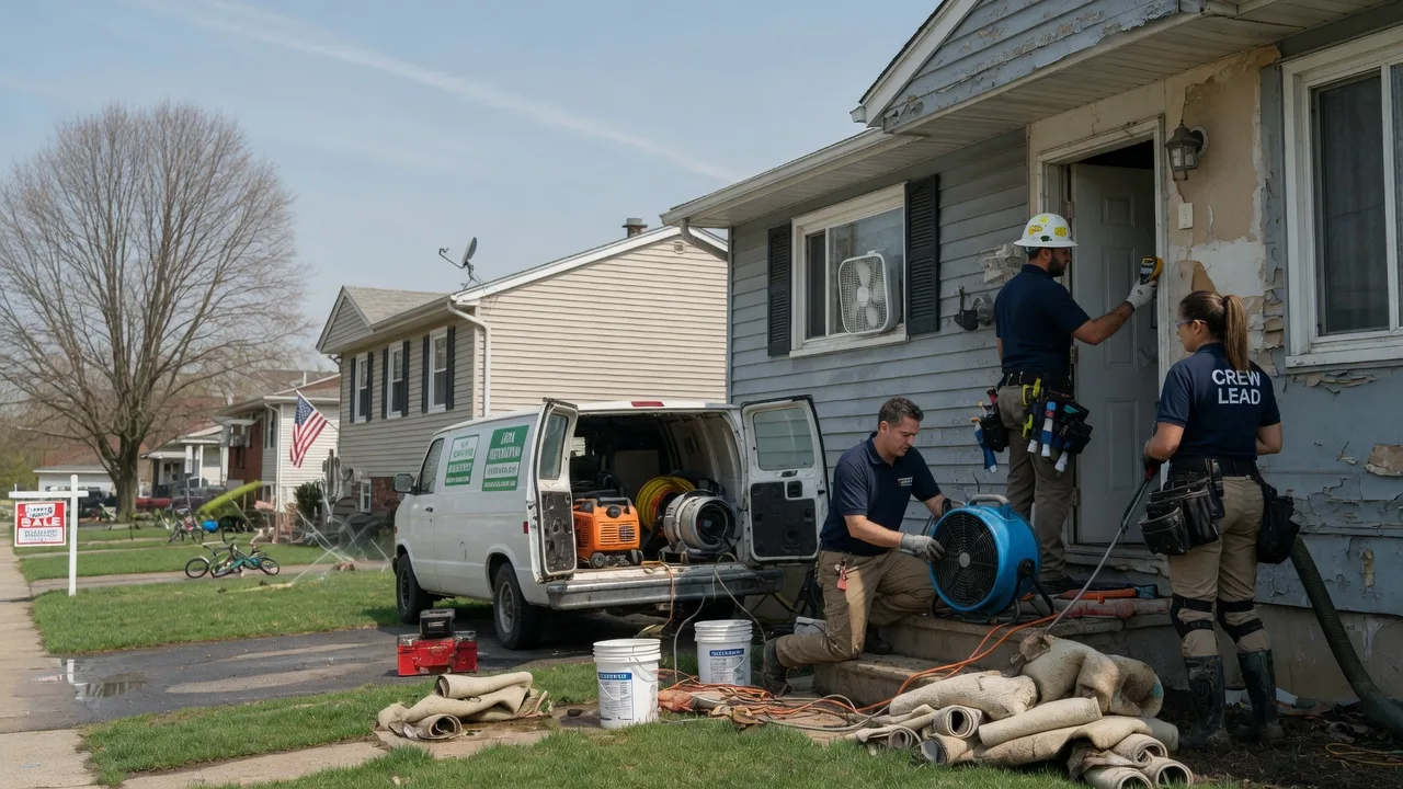 Flood Cleanup in Shinglehouse, PA near me